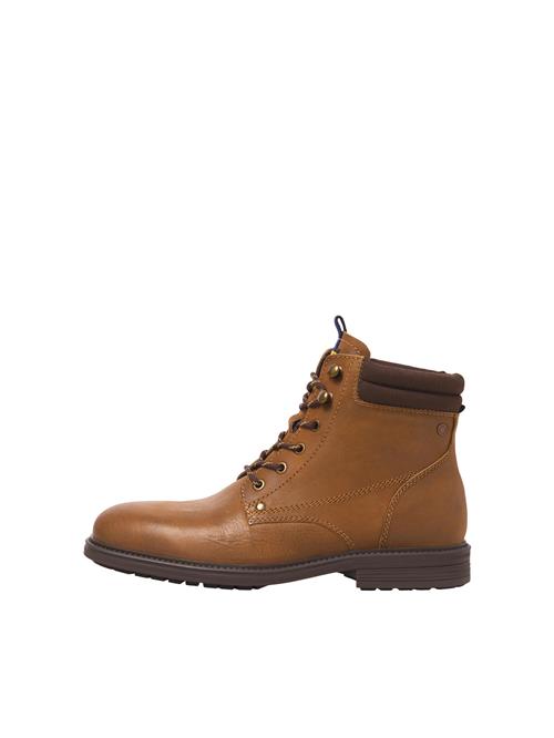 Se JACK & JONES Boots 'Solomon'  brun / sennep ved About You