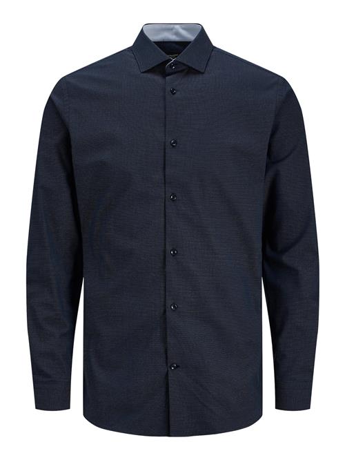 JACK & JONES Forretningsskjorte 'Parker'  navy / lysegrå