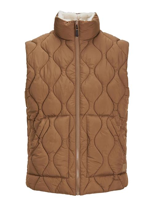 JACK & JONES Vest  creme / cognac