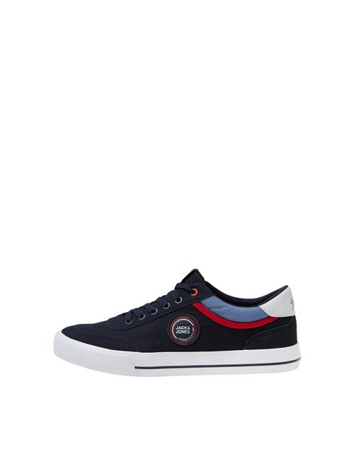 JACK & JONES Sneaker low 'JAY'  navy / blue denim / rød / hvid