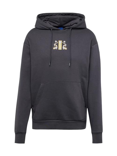 Se JACK & JONES Sweatshirt 'BRADLEY'  lyseblå / gul / basalgrå / orangerød ved About You