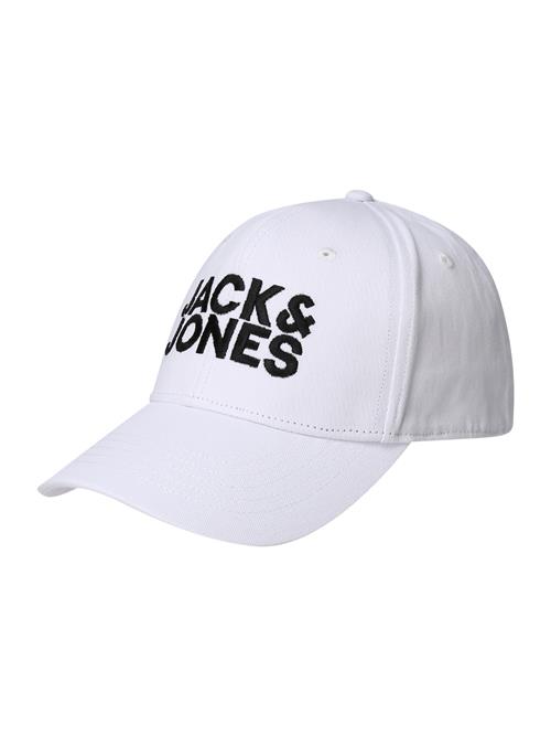 JACK & JONES Hætte 'Gall'  sort / hvid