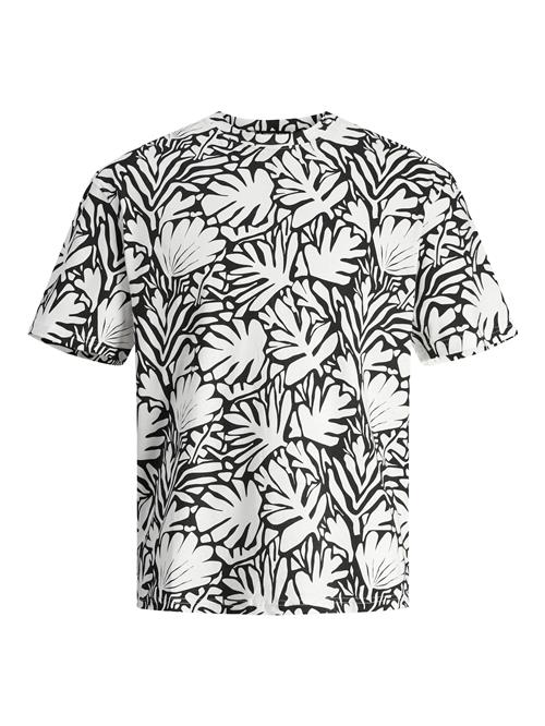 JACK & JONES Bluser & t-shirts 'MARBELLA'  royalblå / hvid