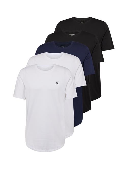 JACK & JONES Bluser & t-shirts 'JPRBLABrody'  natblå / sort / hvid