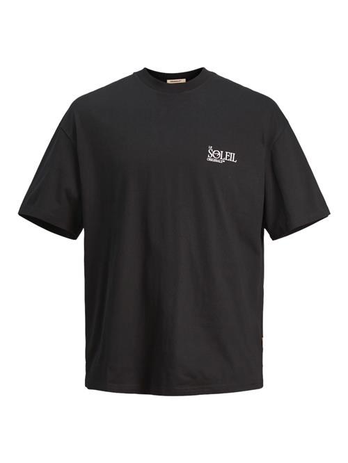 Se JACK & JONES Bluser & t-shirts 'JJNoto'  ecru / himmelblå / sort / hvid ved About You