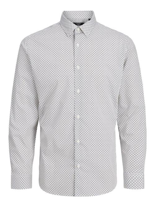 JACK & JONES Skjorte  sort / hvid