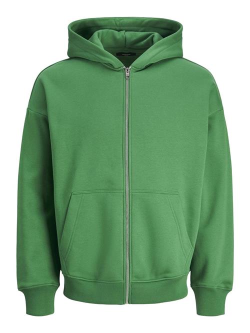 JACK & JONES Sweatjakke  grøn