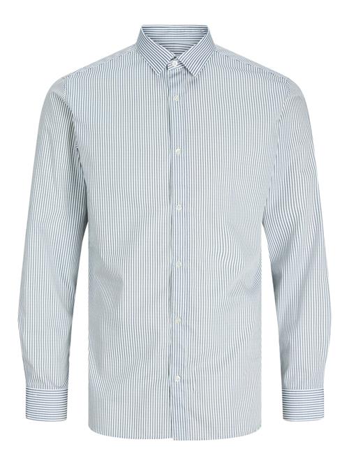 JACK & JONES Skjorte 'JJJoe'  marin / hvid