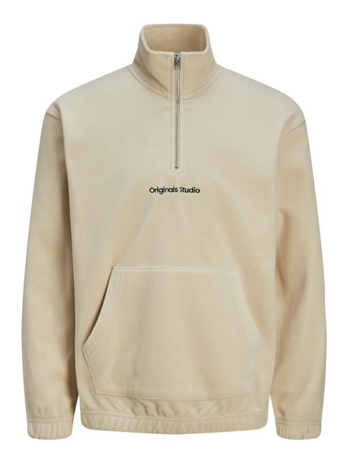 JACK & JONES Pullover 'JORVesterbro'  beige / sort