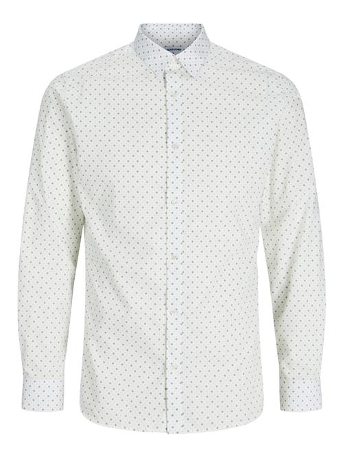 JACK & JONES Skjorte 'JJJoe'  sort / hvid