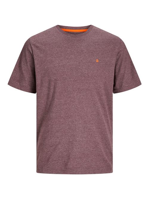 JACK & JONES Bluser & t-shirts 'JJEPAULOS'  neonorange / rødmeleret