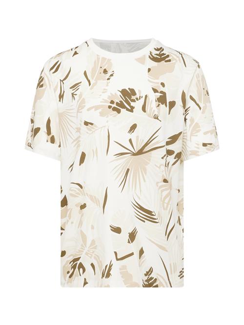 JACK & JONES Bluser & t-shirts 'JJFLOOR'  creme / brun / lysebrun