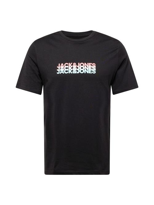 Se JACK & JONES Bluser & t-shirts 'JJCYBER'  lyseblå / lyserød / sort / hvid ved About You