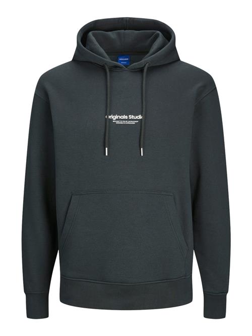 JACK & JONES Sweatshirt 'Vesterbro'  gran / hvid