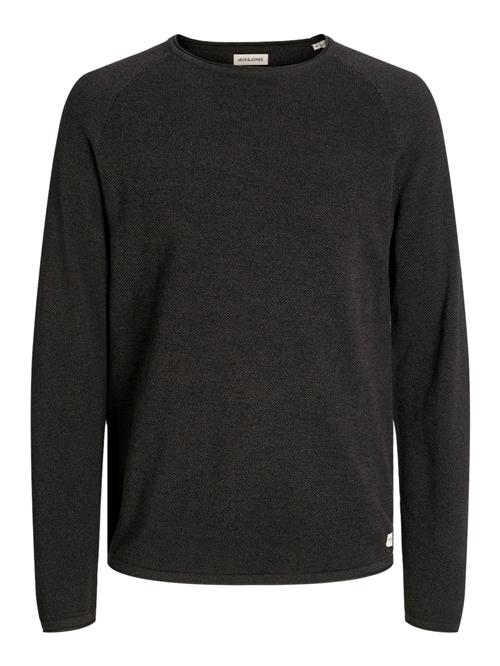 JACK & JONES Pullover 'JJEHILL'  mørkebrun