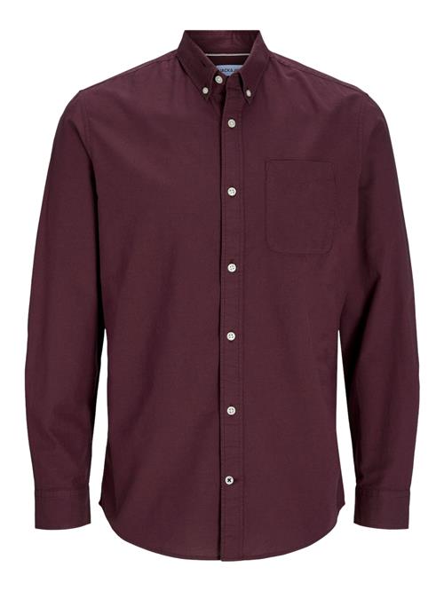 JACK & JONES Skjorte  vinrød