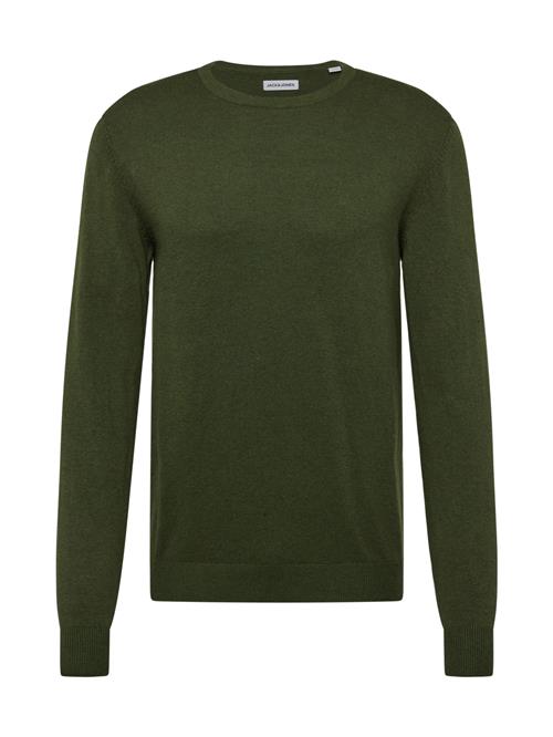 JACK & JONES Pullover 'JJEEmil'  mørkegrøn