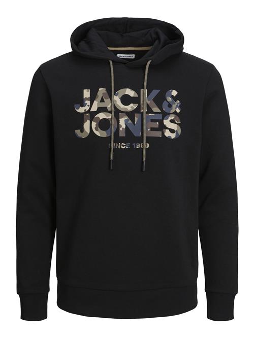 JACK & JONES Sweatshirt  blandingsfarvet / sort