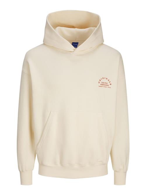 JACK & JONES Sweatshirt  creme / orange