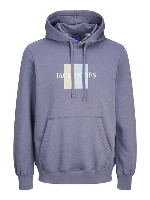 JACK & JONES Sweatshirt  beige / blå / hvid