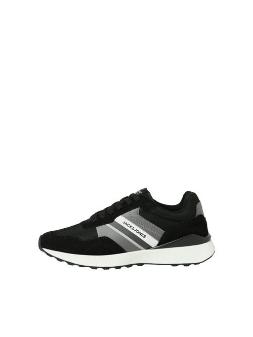 Se JACK & JONES Sneaker low 'JFWBoston'  grå / sort / hvid ved About You