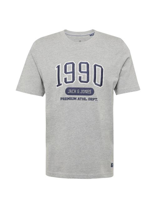 Se JACK & JONES Bluser & t-shirts 'JPRBLUDOUGLAS'  navy / lysegrå / hvid ved About You