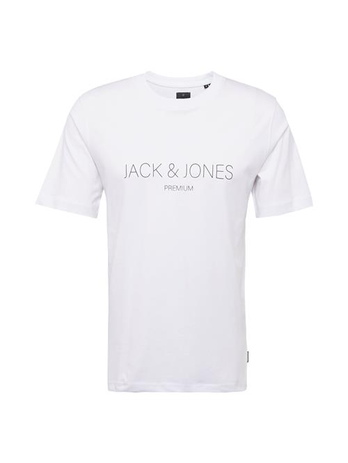 JACK & JONES Bluser & t-shirts 'JPRBLAJARED'  sort / hvid