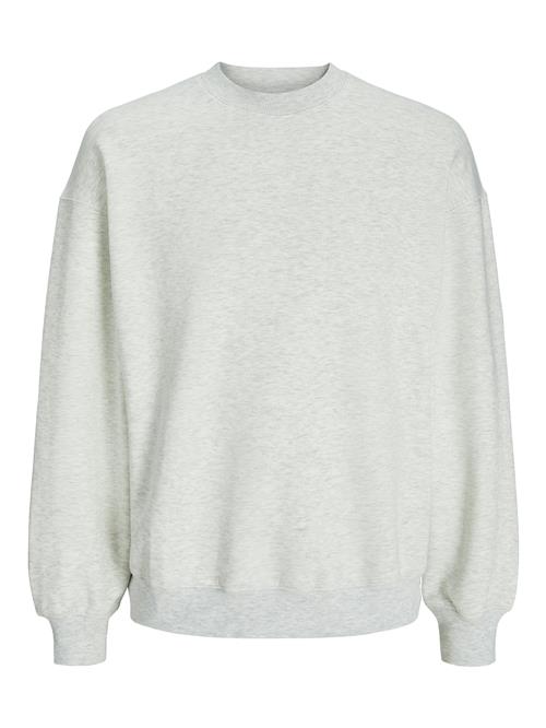 JACK & JONES Sweatshirt 'JJEUrban Edge'  hvid-meleret