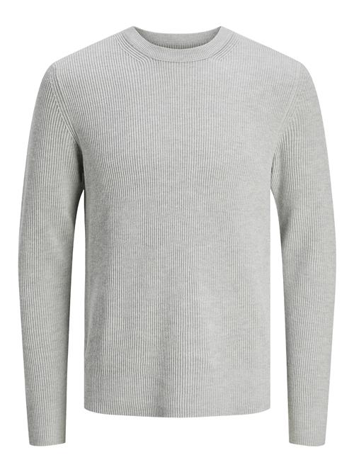 Se JACK & JONES Pullover 'JJEPerfect'  lysegrå ved About You