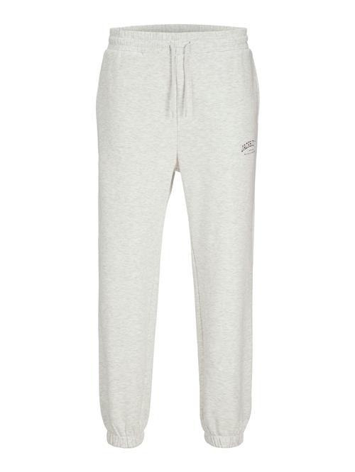 JACK & JONES Bukser 'JPSTKane Caleb'  sort / hvid-meleret