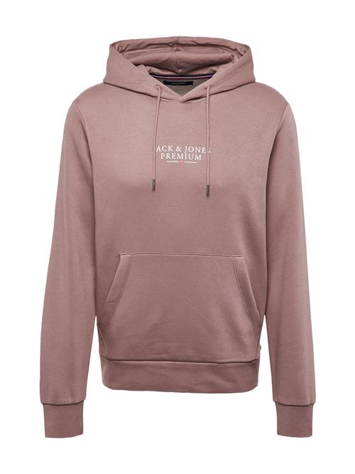 Se JACK & JONES Sweatshirt 'JPRBLUARCHIE'  lysviolet / hvid ved About You