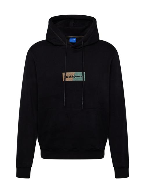 Se JACK & JONES Sweatshirt 'JORBRONX'  mørkebeige / pastelgrøn / sort ved About You