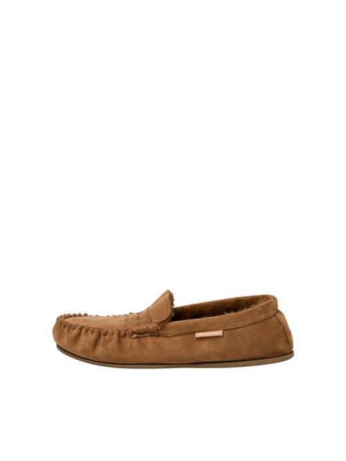 JACK & JONES Mokassin 'JFWMARK'  cognac