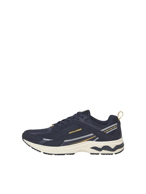 Se JACK & JONES Sneaker low 'JFWTokyo'  navy / gul / sølvgrå ved About You