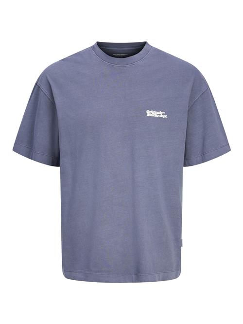 JACK & JONES Bluser & t-shirts  blå-meleret / hvid