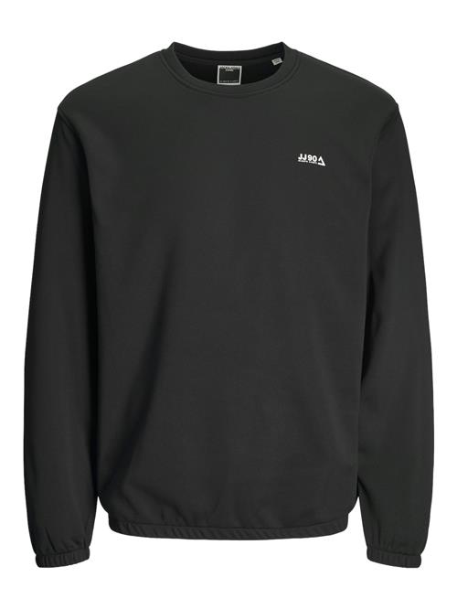 JACK & JONES Sweatshirt  sort / hvid