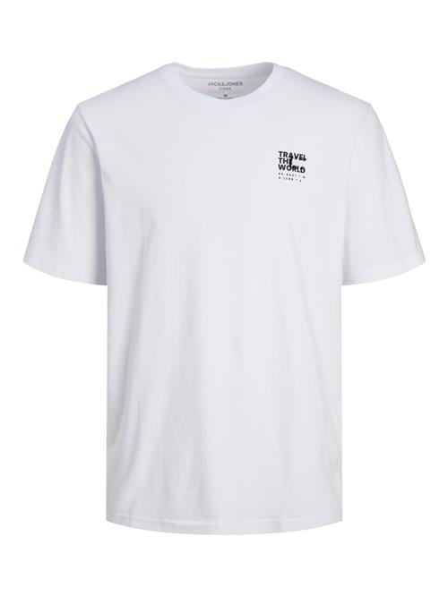 Se JACK & JONES Bluser & t-shirts 'PRJCT'  pastelgul / sort / hvid ved About You