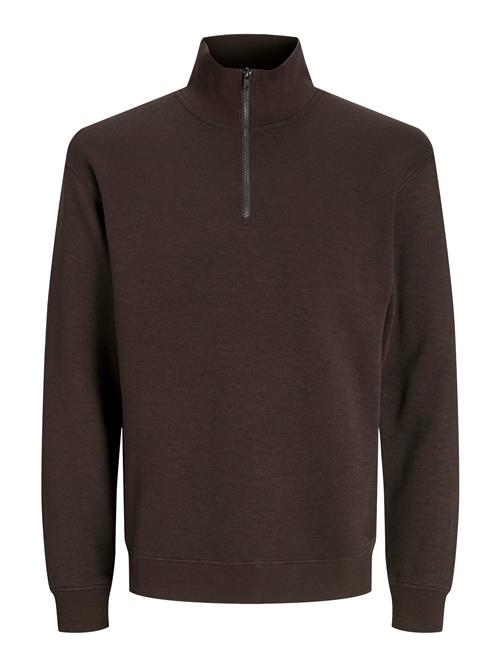 JACK & JONES Sweatshirt 'JJEBradley'  mørkebrun