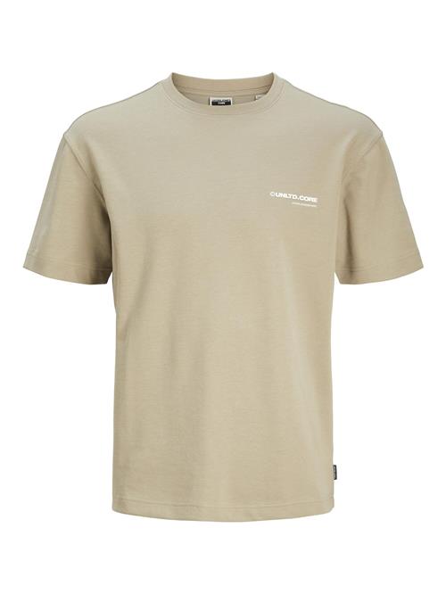 JACK & JONES Bluser & t-shirts  beige / hvid