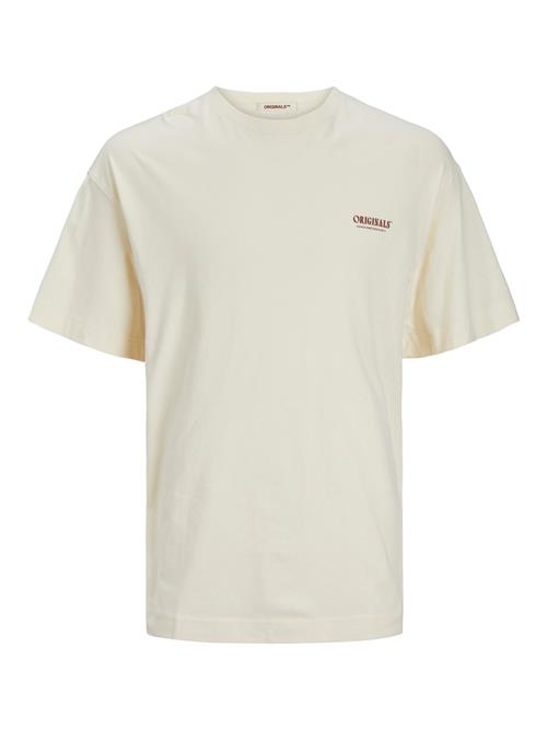 Se JACK & JONES Bluser & t-shirts 'Mykonos'  creme / kastaniebrun ved About You