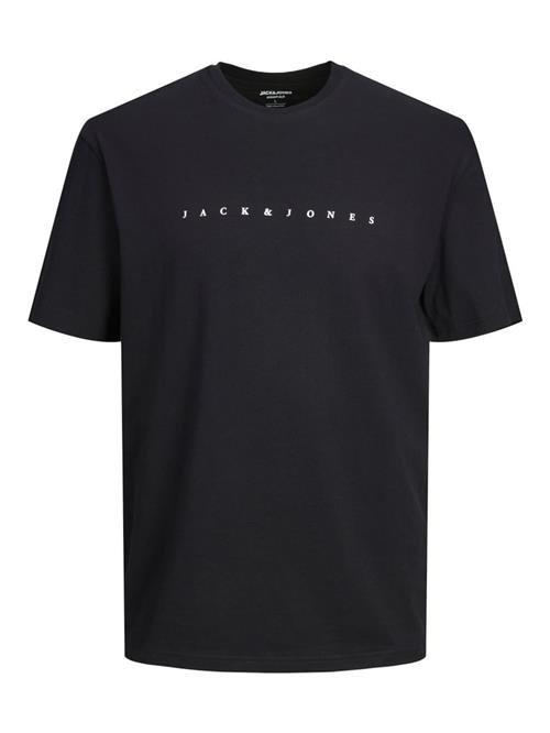 JACK & JONES Bluser & t-shirts 'Star'  sort / hvid