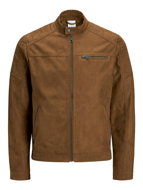 JACK & JONES Overgangsjakke 'JCORocky'  brun