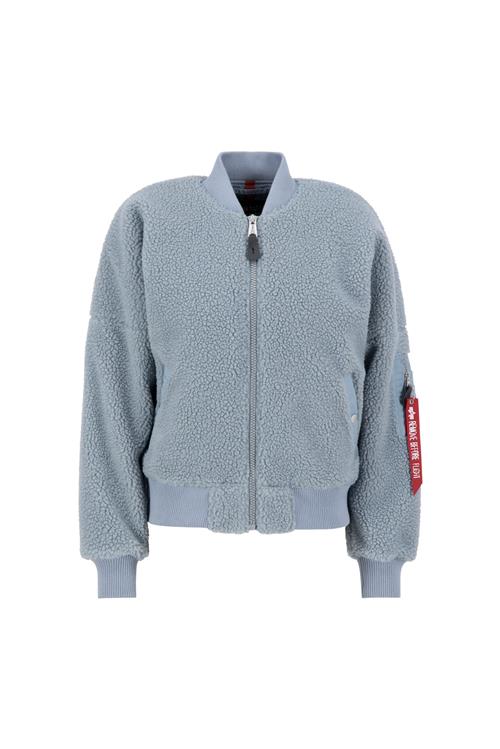 Se ALPHA INDUSTRIES Fleecejakke 'MA-1 VF'  dueblå ved About You