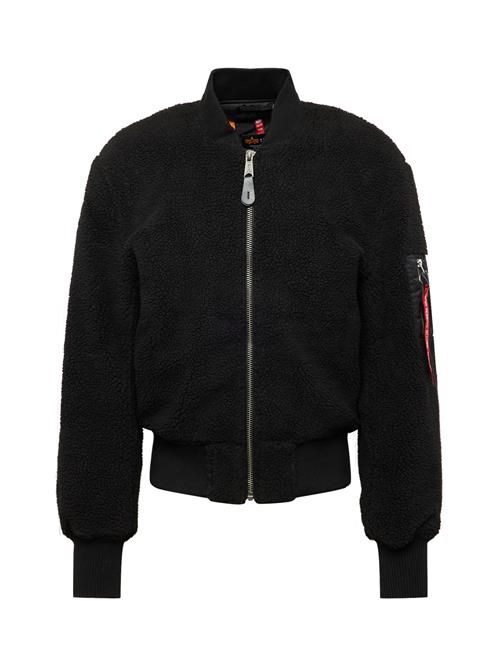 ALPHA INDUSTRIES Overgangsjakke  rød / sort / hvid