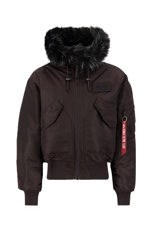 ALPHA INDUSTRIES Vinterjakke '45P'  mørkebrun