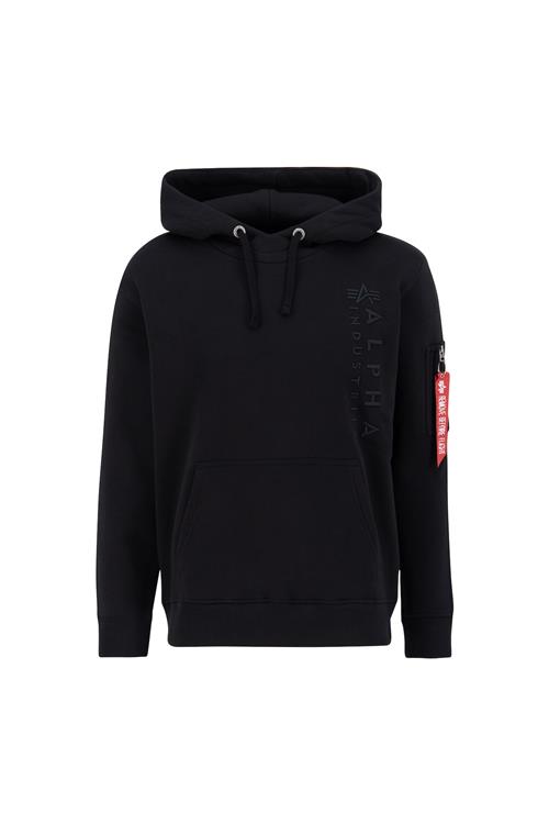 ALPHA INDUSTRIES Sweatshirt  rød / sort / hvid