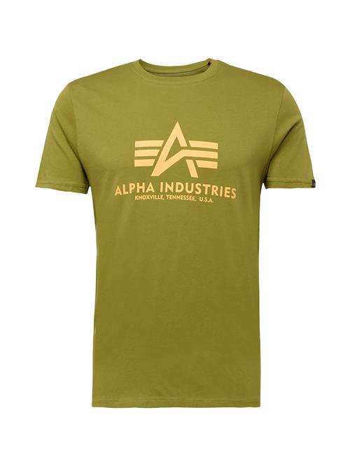 ALPHA INDUSTRIES Bluser & t-shirts  oliven / orange