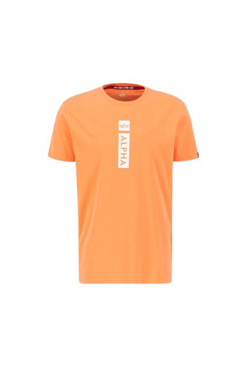 ALPHA INDUSTRIES Bluser & t-shirts  orange / hvid