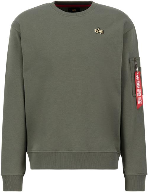 ALPHA INDUSTRIES Sweatshirt  gul / khaki / blodrød