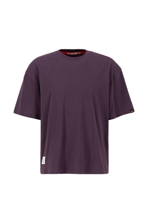 ALPHA INDUSTRIES Bluser & t-shirts  purpur / hvid